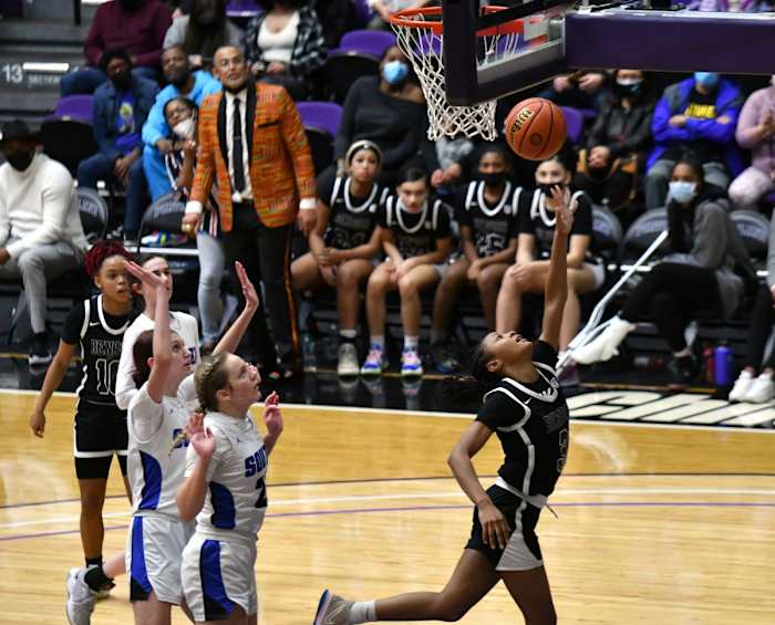Benson South Medford girls basketball Taylor Balkom 35